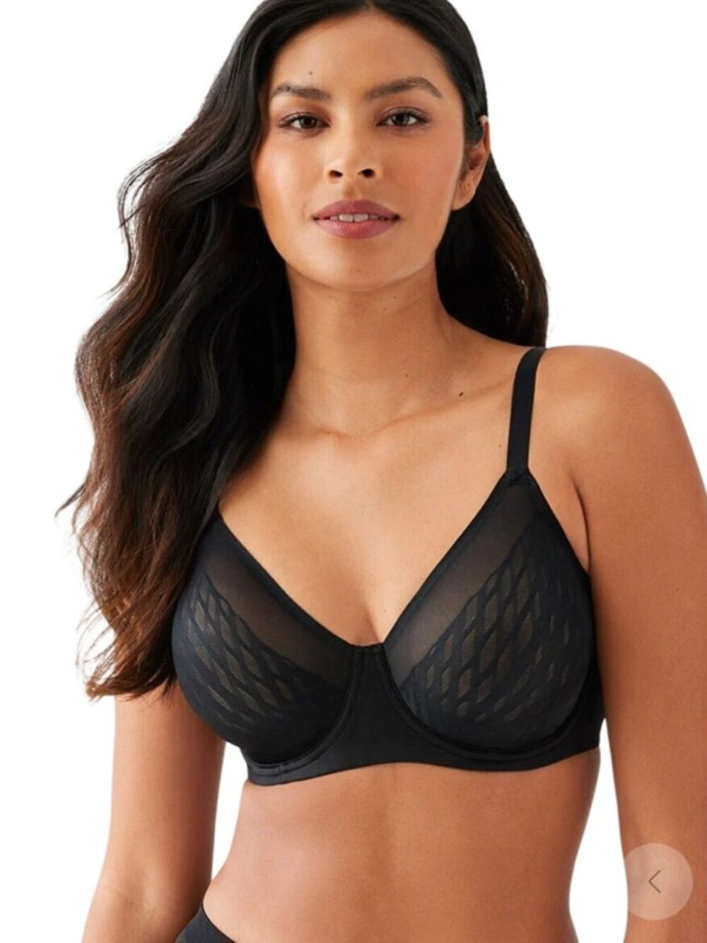 Wacoal Elevated Allure Underwire Bra 855336 Black Size 40D
